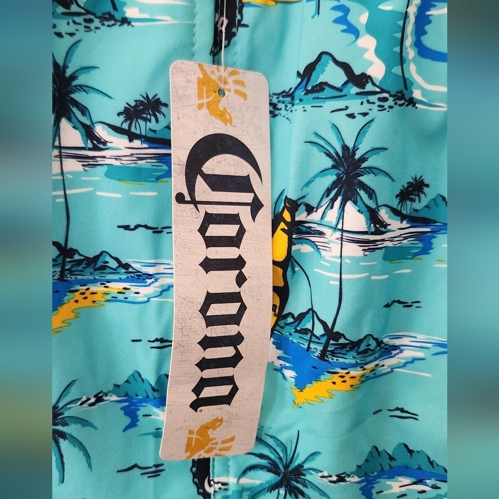 ποΈ Corona Tropical Board Shorts β Menβs 2XL 44/46, NWT, Beach Swim Trunks - Picture 2 of 16